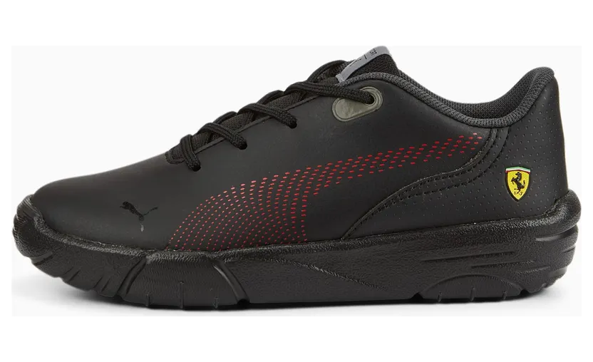 Puma Scuderia Ferrari Drift Cat Decima Motorsportschuhe Kinder Schwarz (307270-01)