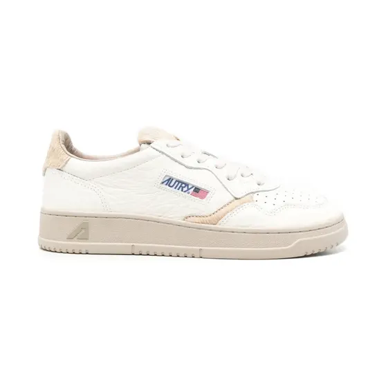 Autry Medalist pony-hair leather “White” (AULMNQ01)