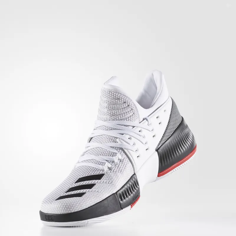 adidas D Lillard 3 Rip City White/Core Black/Scarlet (BB8268)