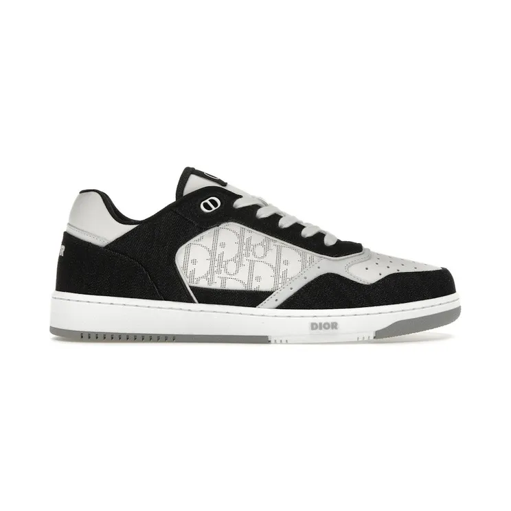 Dior B27 Low White Black Denim (3SN272ZAC_H960)