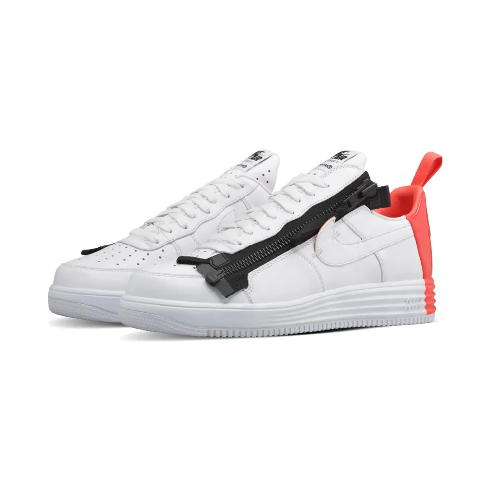 Nike Lunar Force 1 Low Acronym Bright Crimson White/Bright Crimson-White (698699-116)