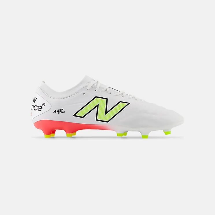 New Balance 442 Elite FG v2 White Energy Red Hi-Lite (MS41FEB2)