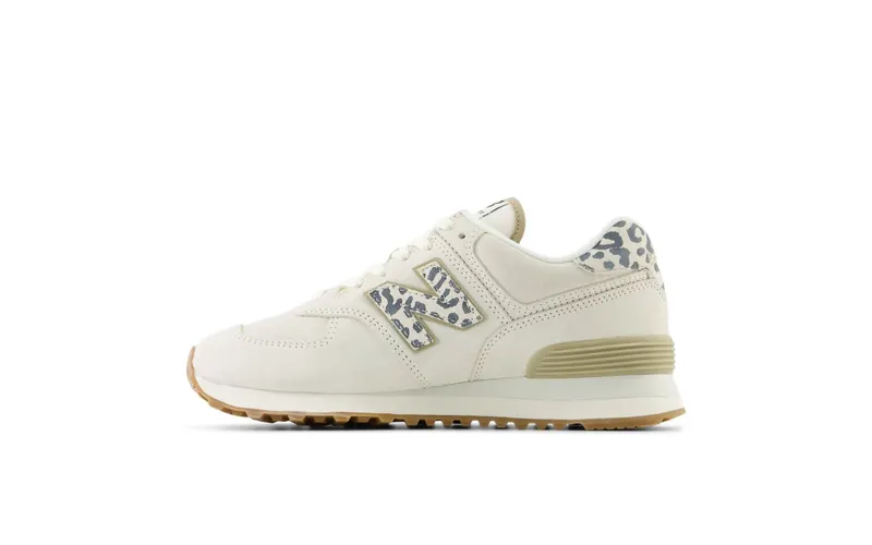 New Balance 574 Sea Salt Leopard Gum (WL574XD2)