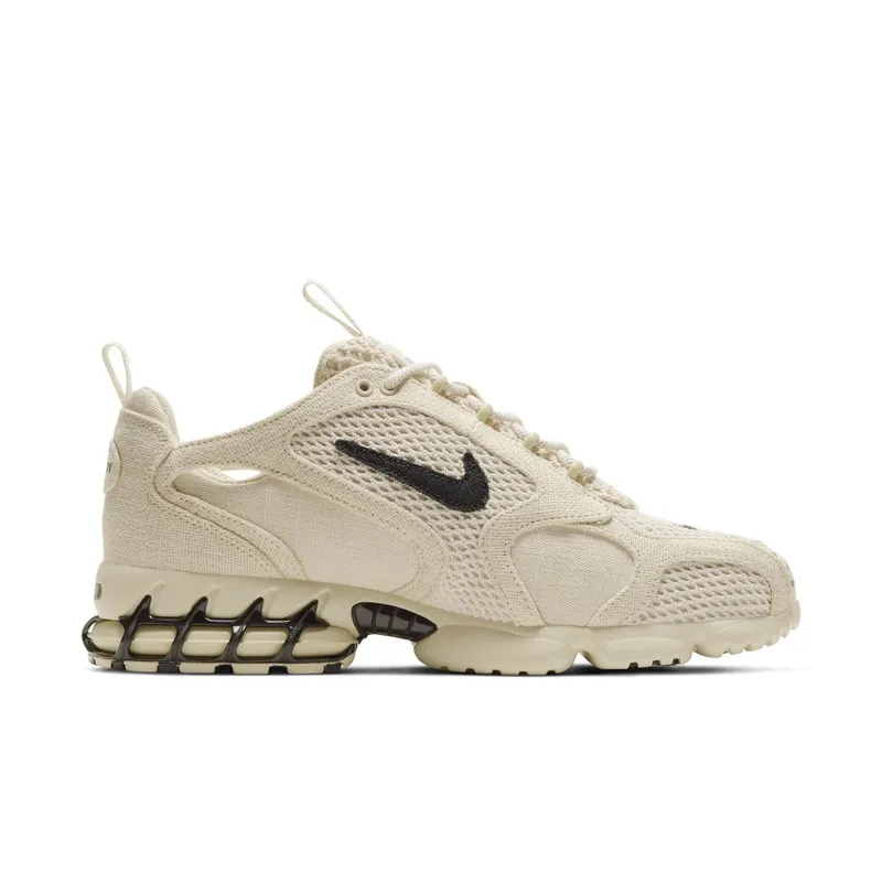 Nike x Stussy Air Zoom Spiridon Cage 2 Fossil (2020) (CQ5486-200)