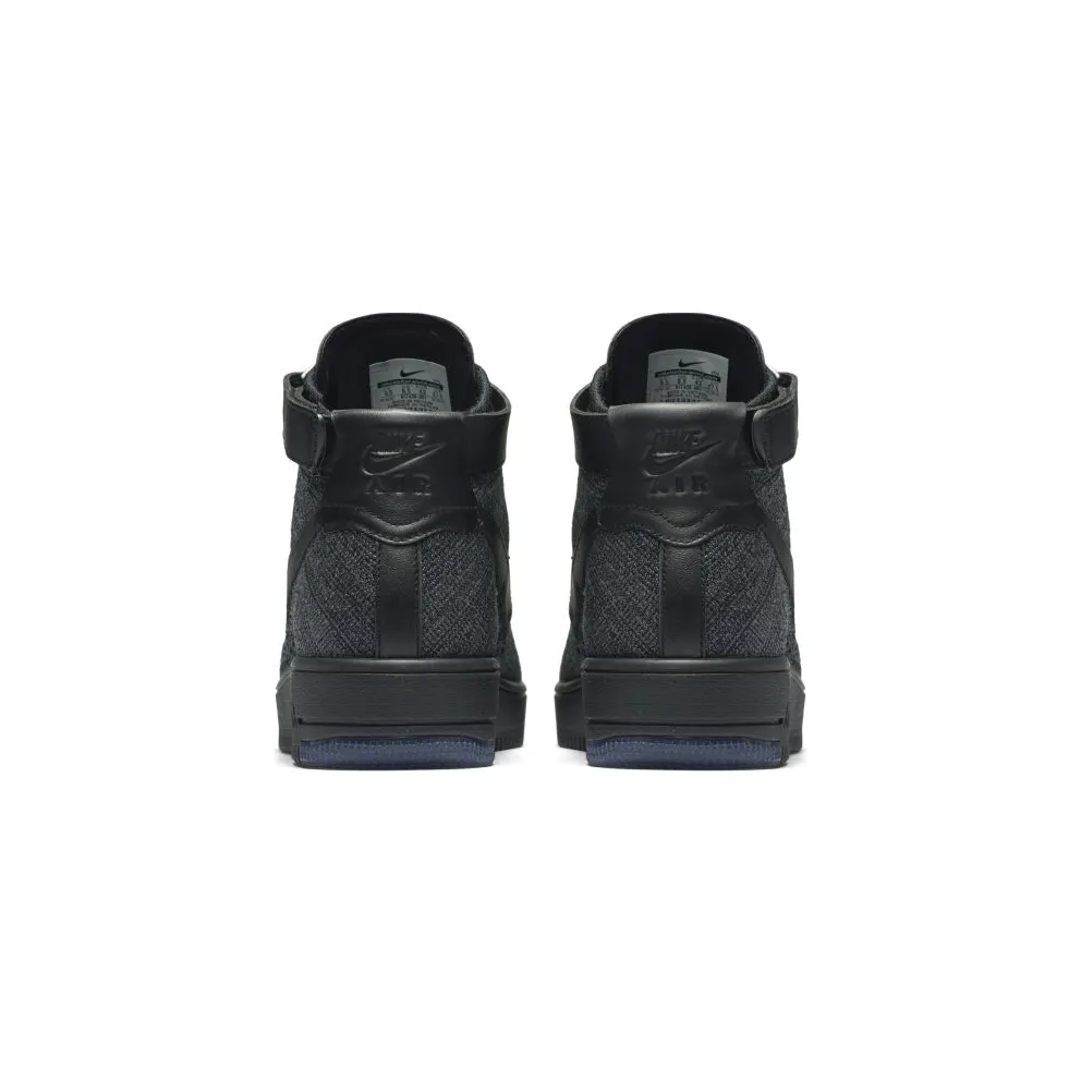 Nike Air Force 1 Ultra Flyknit Mid Dark Grey Black Dark Grey/Black (817420-001)