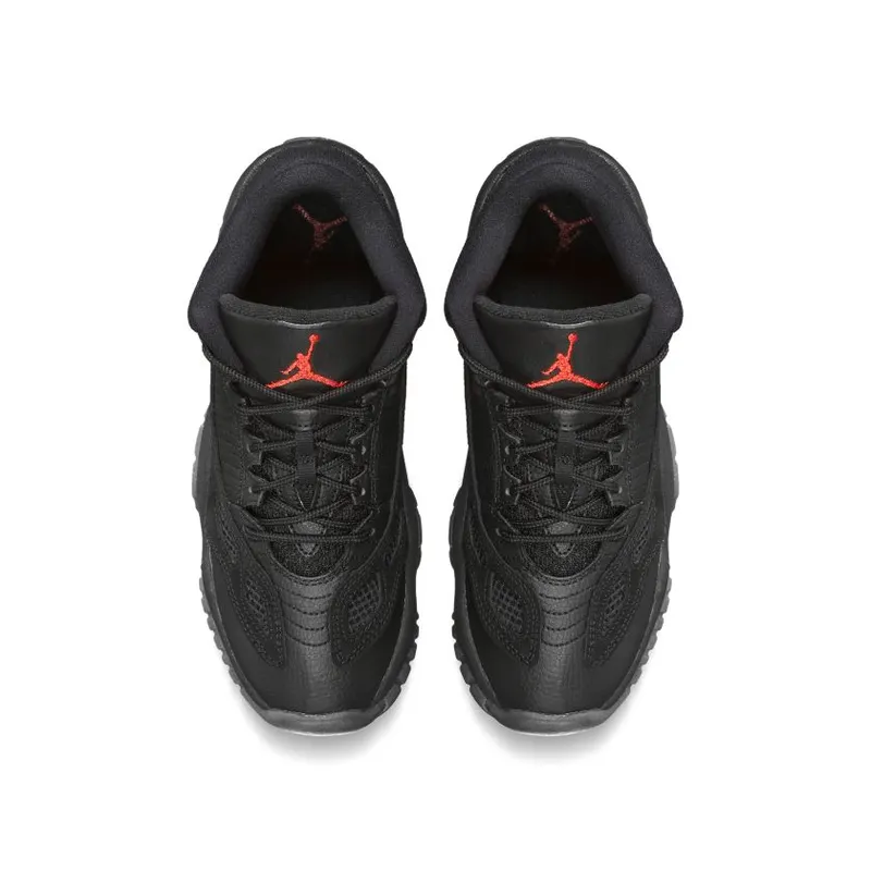 Jordan 11 Retro Low Referee (GS) Black/True Red (768873-003)