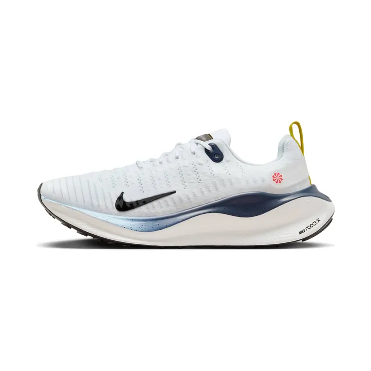 Nike ReactX Infinity Run 4 White Navy “White / Speed Red / Speed Yellow / Black” (HJ9071-100)