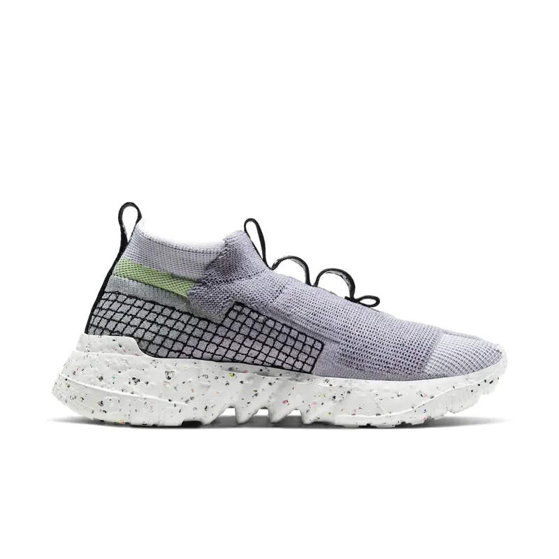 Nike Space Hippie 02 Grey Volt Wolf Grey/Black-Volt-Dark Smoke Grey (CQ3988-002)