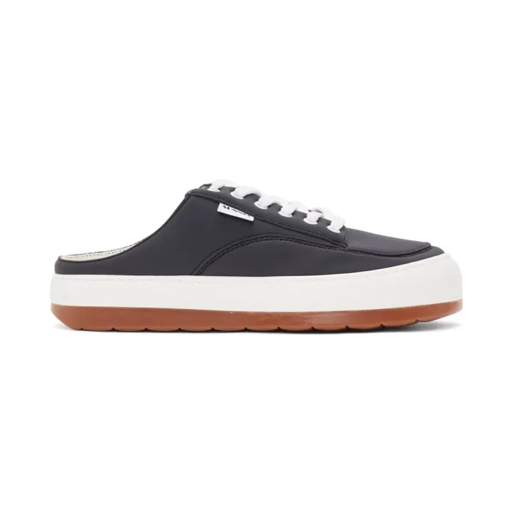 Sunnei Grey Neoprene Lace-Up Dreamy Sabot Sneakers (DS03GREY)