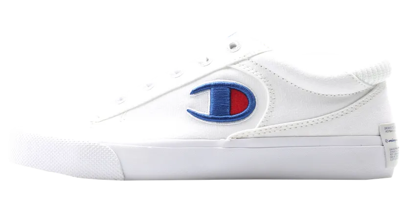 Champion Life™ Fringe Lo Canvas Sneakers GS “White” (CP100551Y)