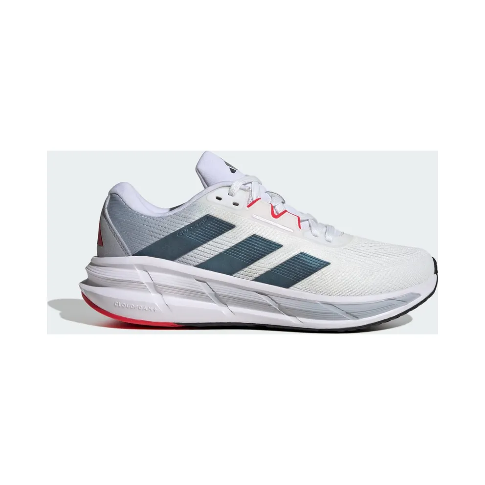 Adidas Questar 3 Running Shoes Cloud White / Core Black / Pure Ruby (JQ5081)