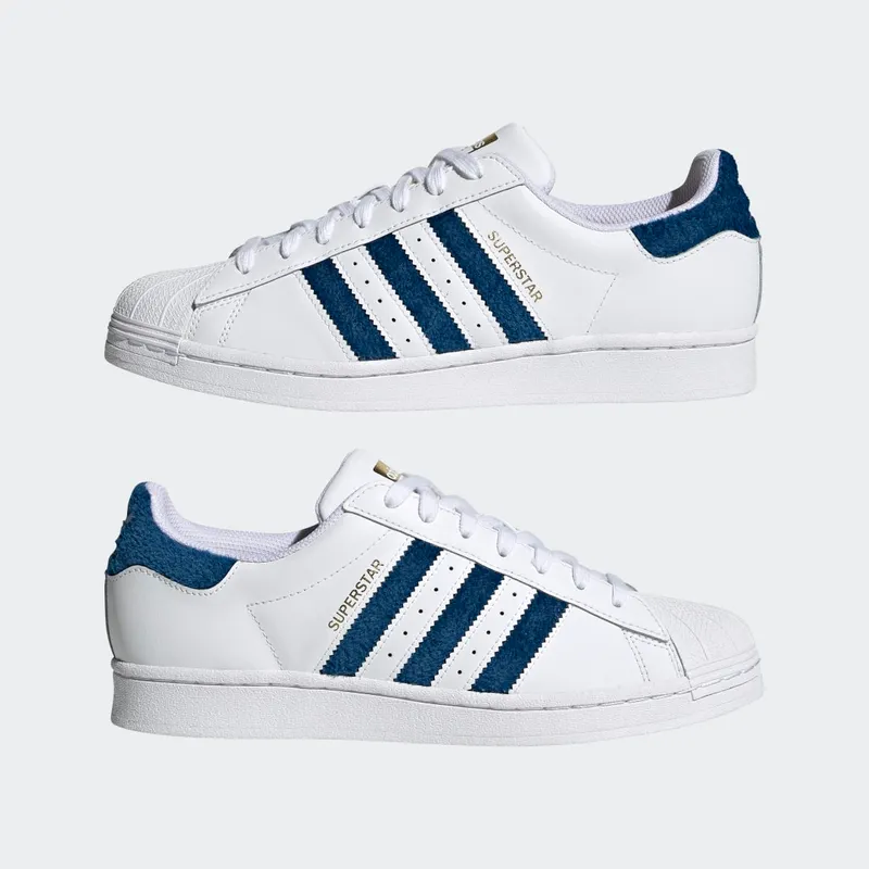 Adidas Superstar Cloud White / Cloud White / Gold Metallic (H00189)