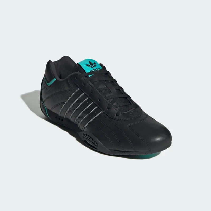 Adidas ADIRACER LO MERCEDES AMG PETRONAS F1 TEAM Shoes Core Black / Semi Mint Rush / Core Black (JR4543)