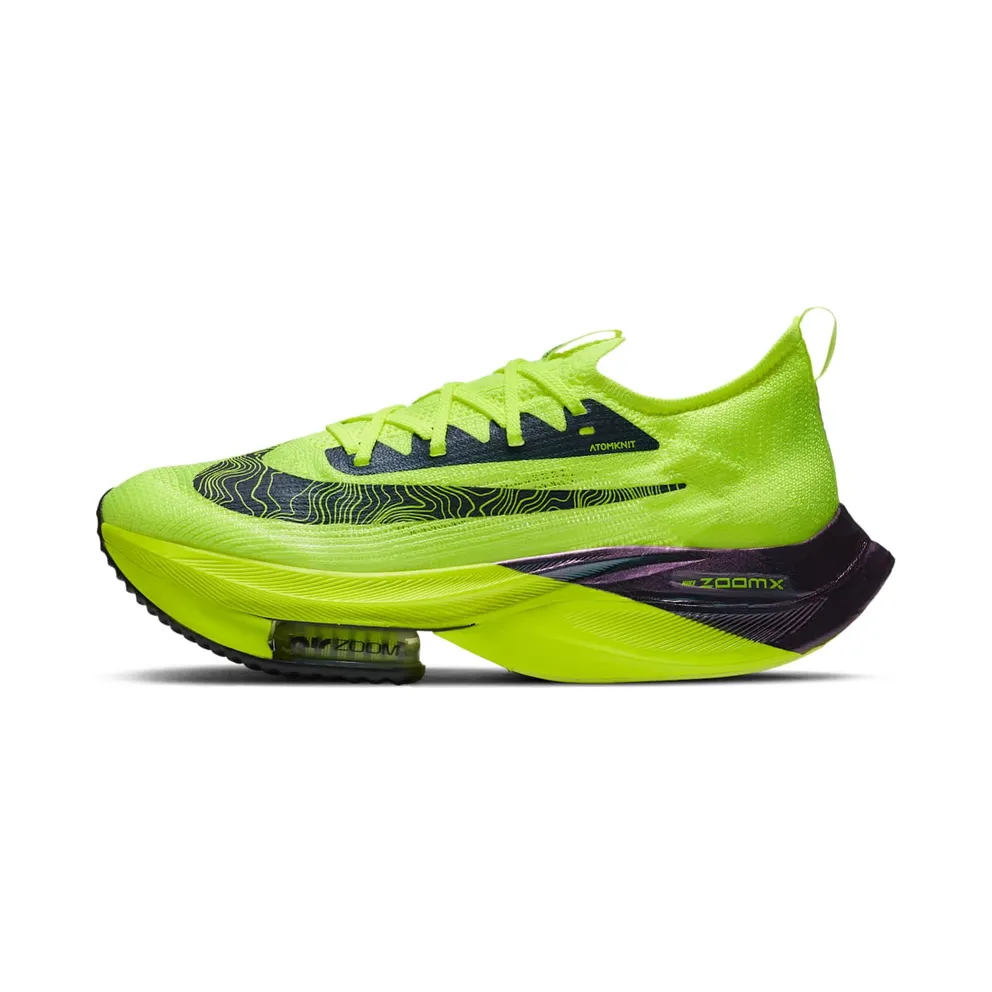 Nike NK AIR ZOOM ALPHAFLY NEXT% FKVOLT BLACK-RACER BLUE-MULTI-COLOR (DC5238-702)