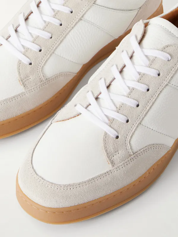 Mr P. Colour-Block Suede and Leather Adria Purity I50577 (MPF251046)