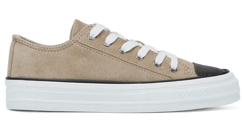 Brunello Cucinelli mit Monili-Zehenkappe “Brown” (MZSFG2645C8767)