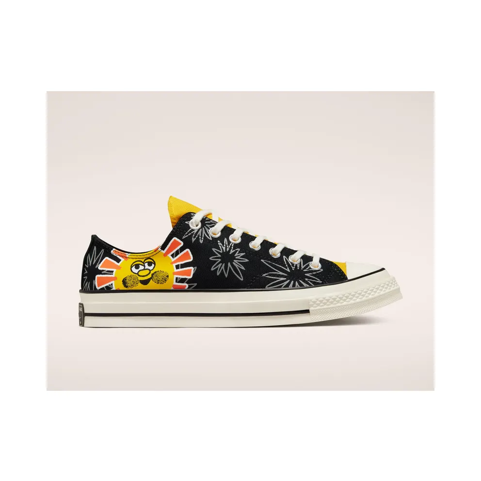 Converse Chuck 70 Zonnige Flowers Black/amarillo/bold Mandarin (172825C)