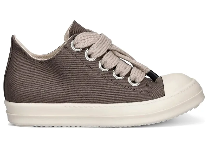 Rick Owens DRKSHDW Jumbolace Low Sneaks Dark Dust Milk (DU01F4819-DOW2-7811)