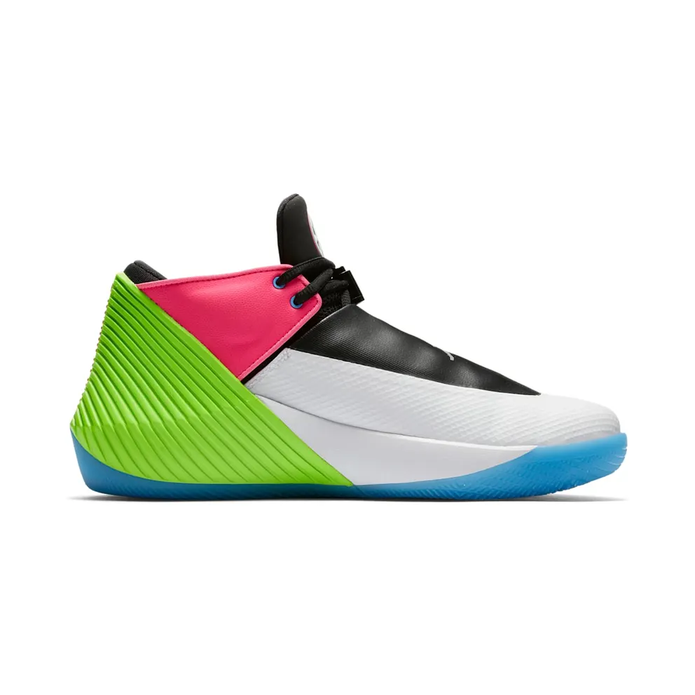 Jordan Why Not Zer0.1 Low Quai54 (2018) White/Metallic Silver-Black (AT9190-100)