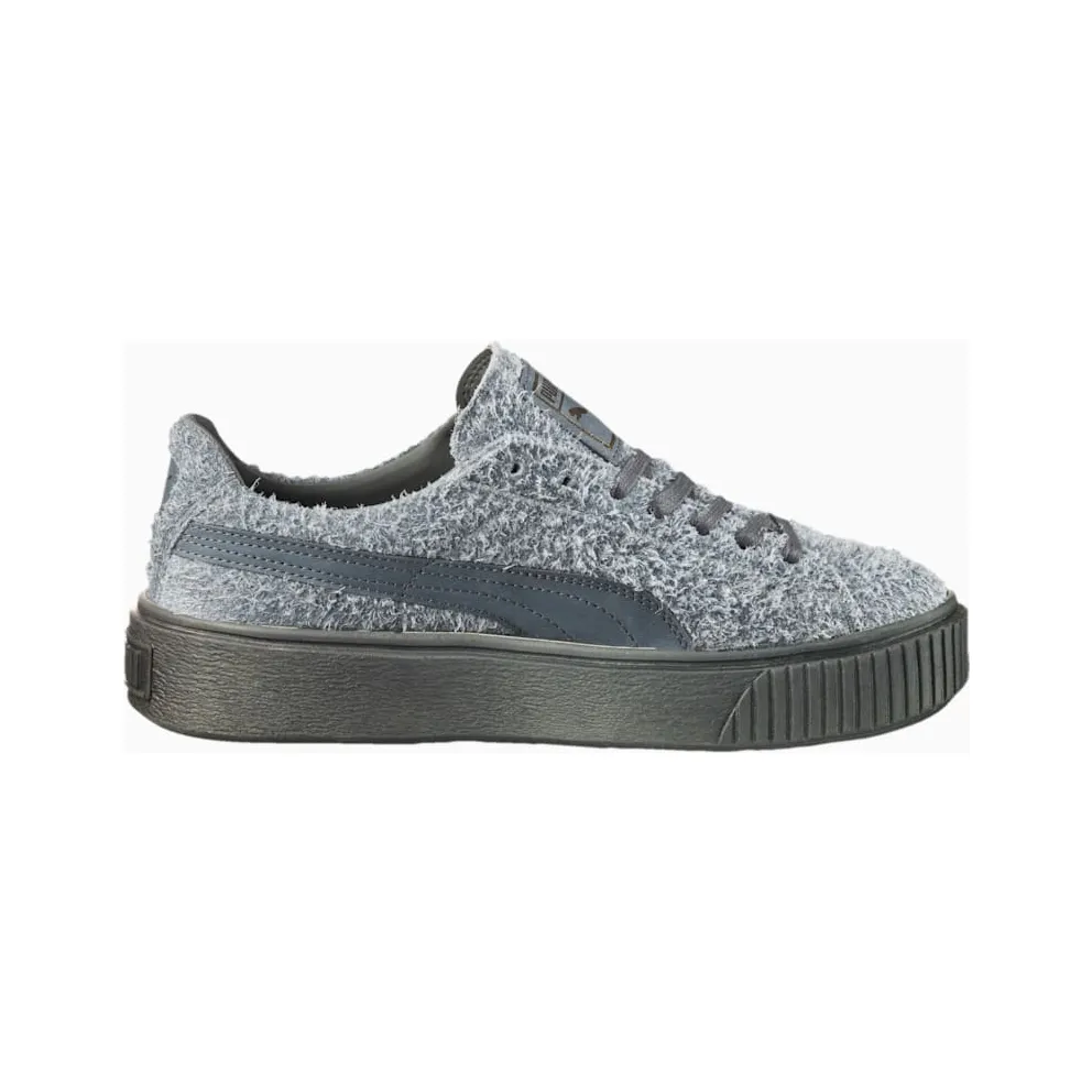 Puma SUEDE PLATFORM ELEMENTAL “GREY/STEEL GREY” (362224-02)
