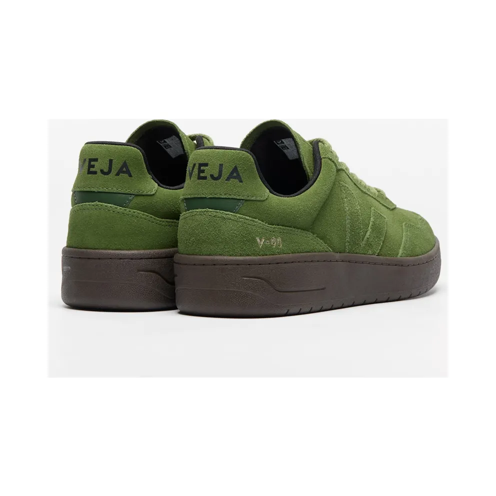 VEJA V-90 aus Wildleder – Green (VD0320928)