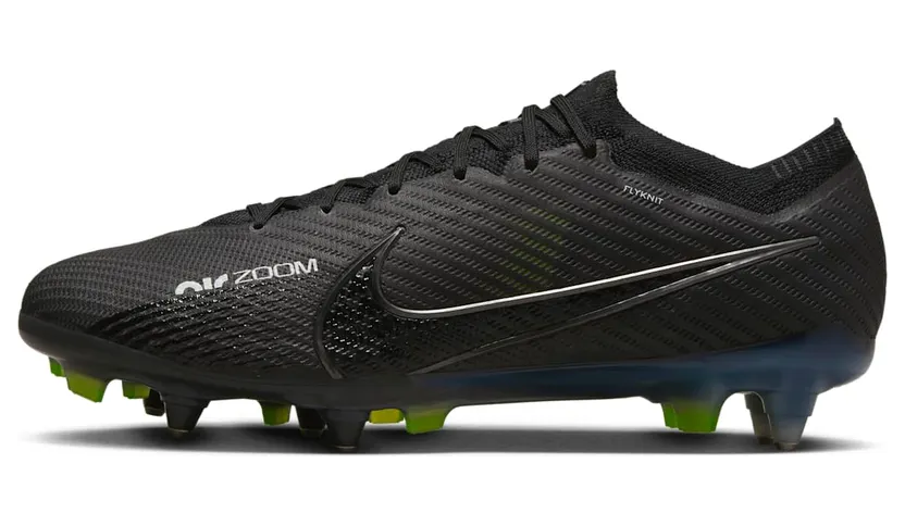 Nike Zoom Mercurial Vapor 15 Elite SG-Pro Anti-Clog Traction Black White Volt (DJ5168-001)