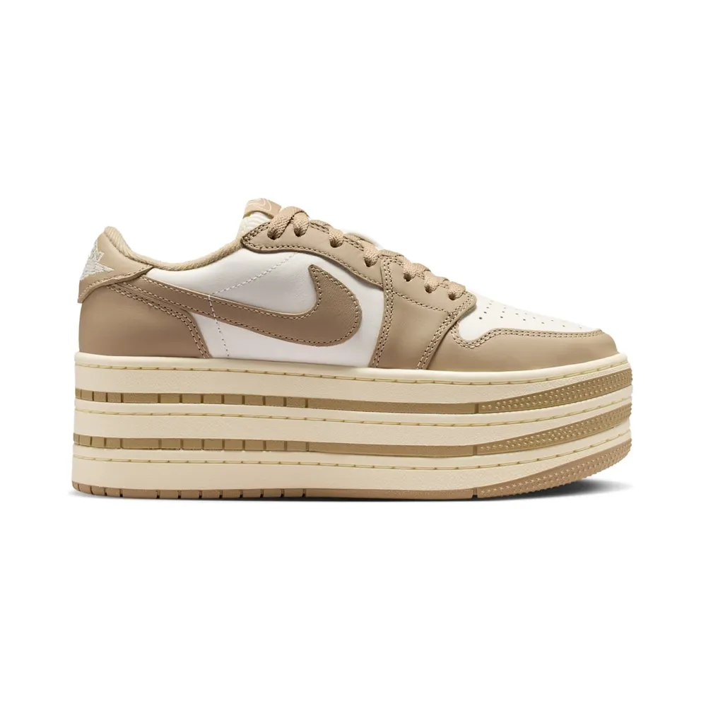 Jordan 1 Low Triple Stack Womens “Khaki Sail” (HV8288-200)
