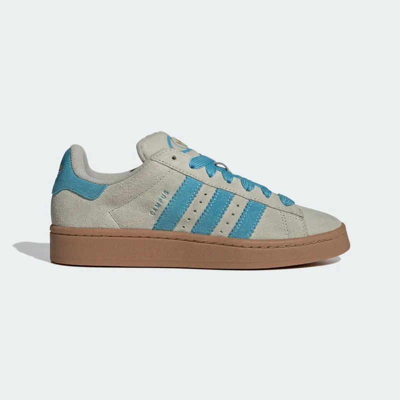 adidas Campus 00s Putty Grey Preloved Blue Gold Metallic (IE5588)