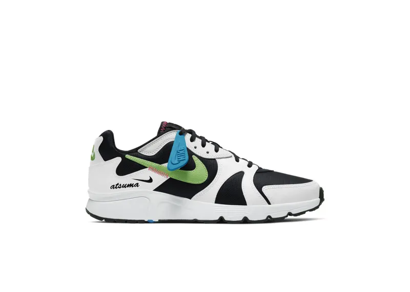 Nike Atsuma White Green Strike Black/Summit White/Flash Crimson (CD5461-009)