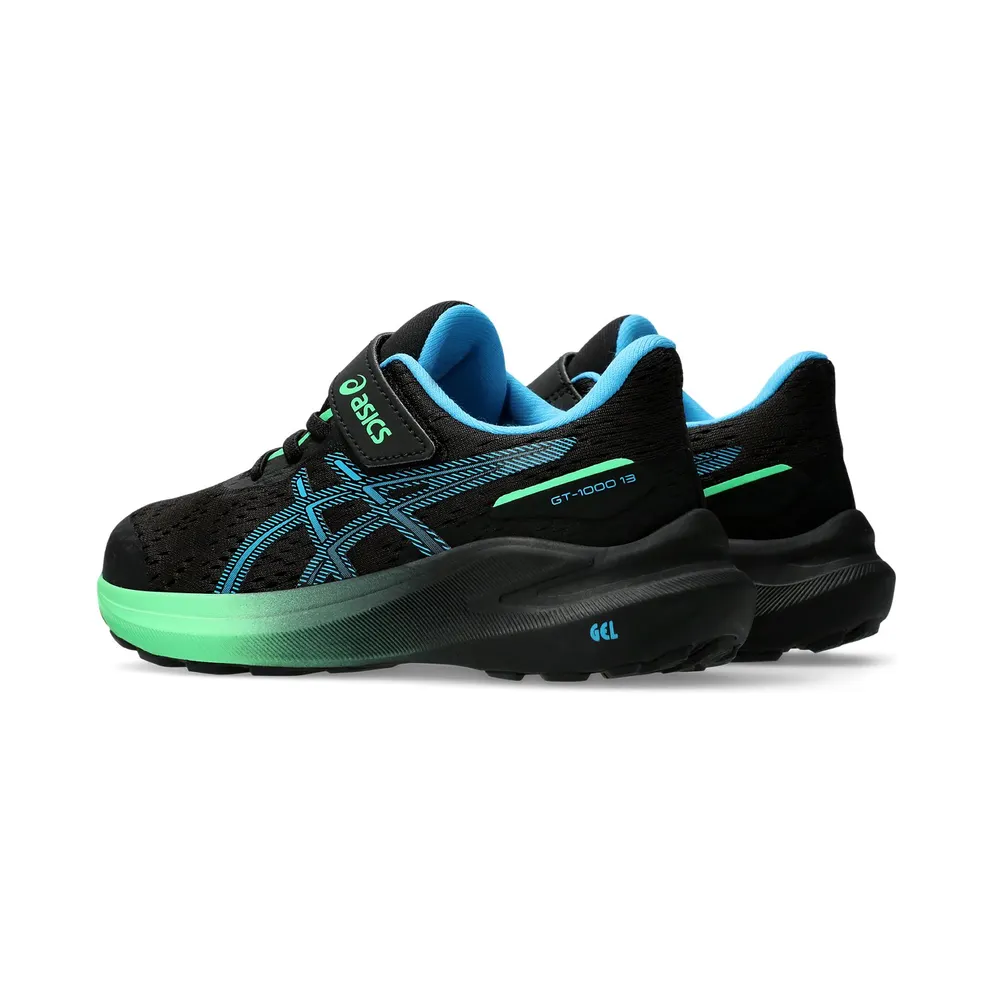 ASICS GT-1000 13 Black Digital Aqua (1014A344-001)