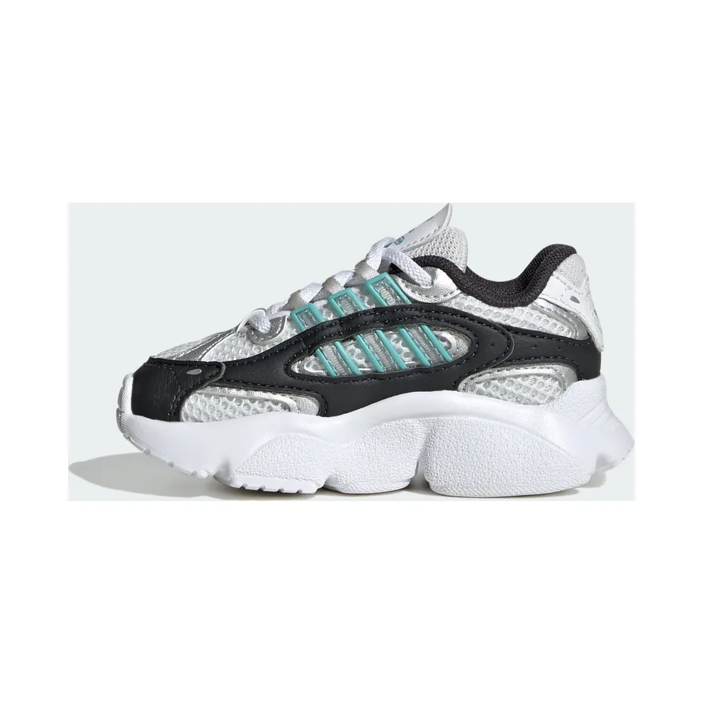 adidas Ozmillen Elastic Lace “Carbon / Silver Metallic / Mint Ton” (JS0715)
