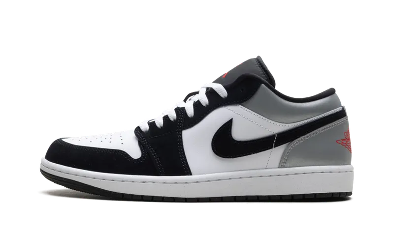 Jordan 1 Low SE “White Fire Red Black Matte Silver” (HF3148-106)