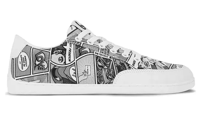 Be Lenka sneaker Comics Black / White (50950149)