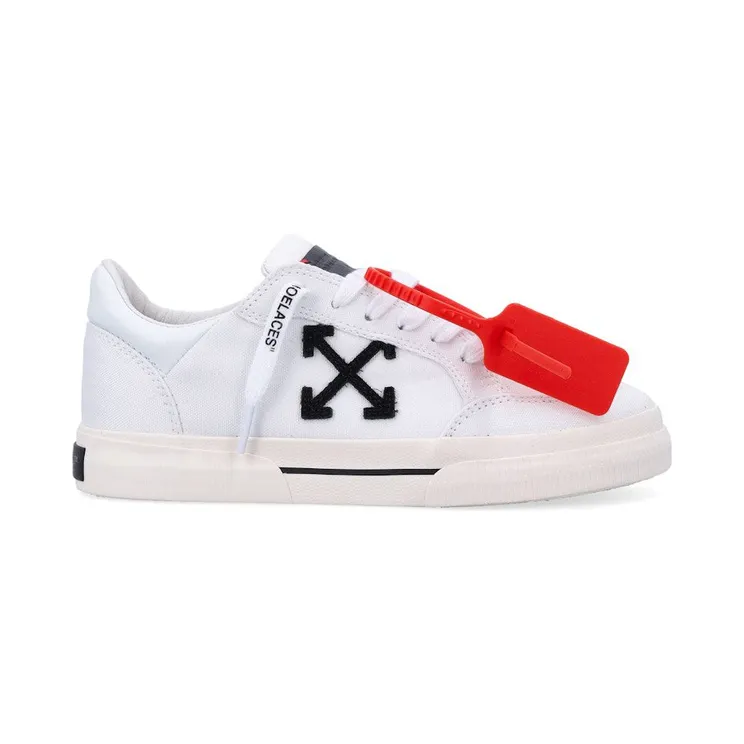 OFF-WHITE New Low Vulcanized White Black (OWIA288C99FAB0020110)