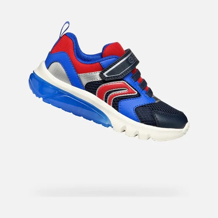 Geox Ciberdron “Navy / Dark Red” (J45LBC01454C4244)