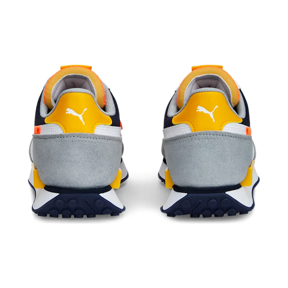 Puma Future Rider Play On White/Orange (371149-92)