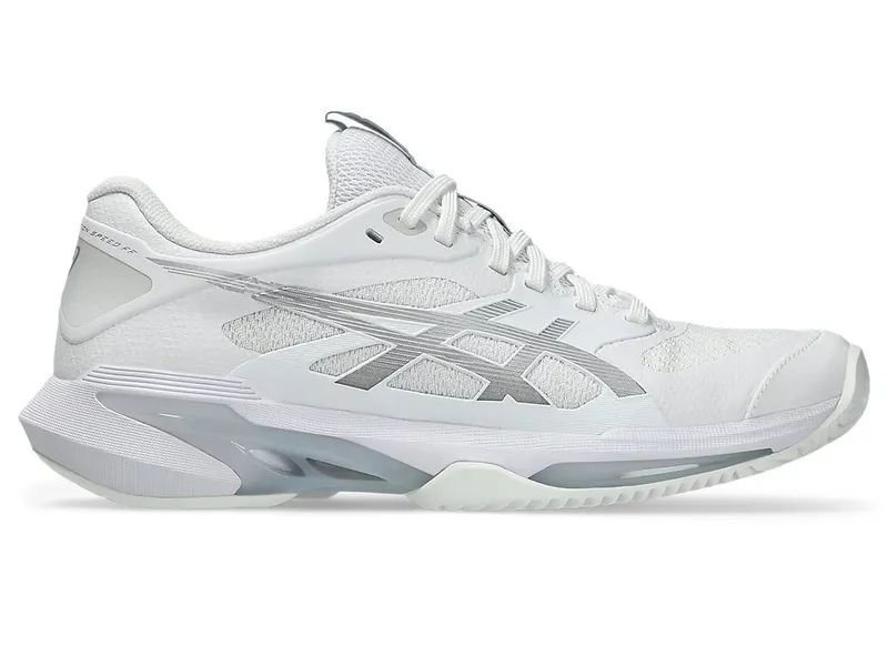 ASICS SOLUTION SPEED FF 4 CLAY “White / Pure Silver” (1042A305-101)