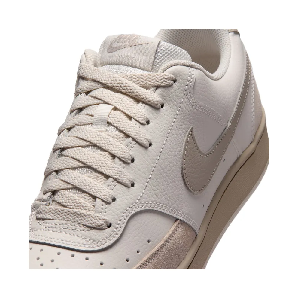 Nike Court Vision Low Suede “Phantom / Cream Ii” (IO0461-001)