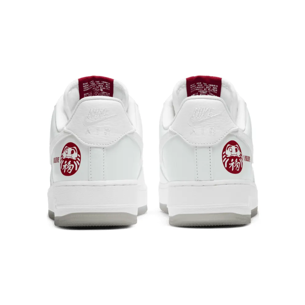 Nike Air Force 1 Low Daruma I Believe White/White/Red (DD9941-100)