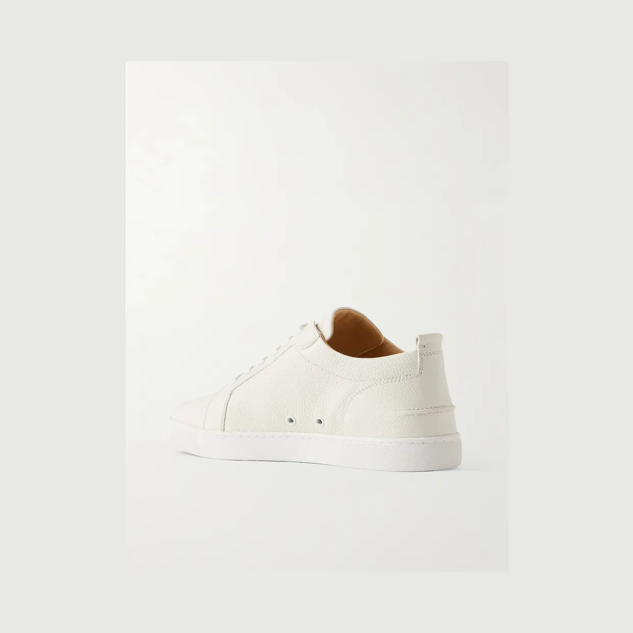 Christian Louboutin Rantulow Full-Grain Leather Sneakers White (3250203) (4)