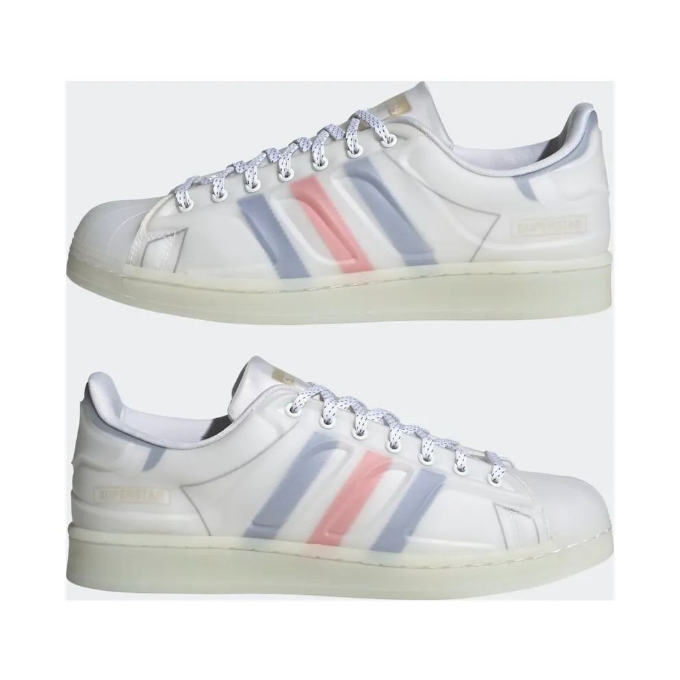 Adidas Superstar Futureshell Cloud White / Red / Gold Metallic (H00197)