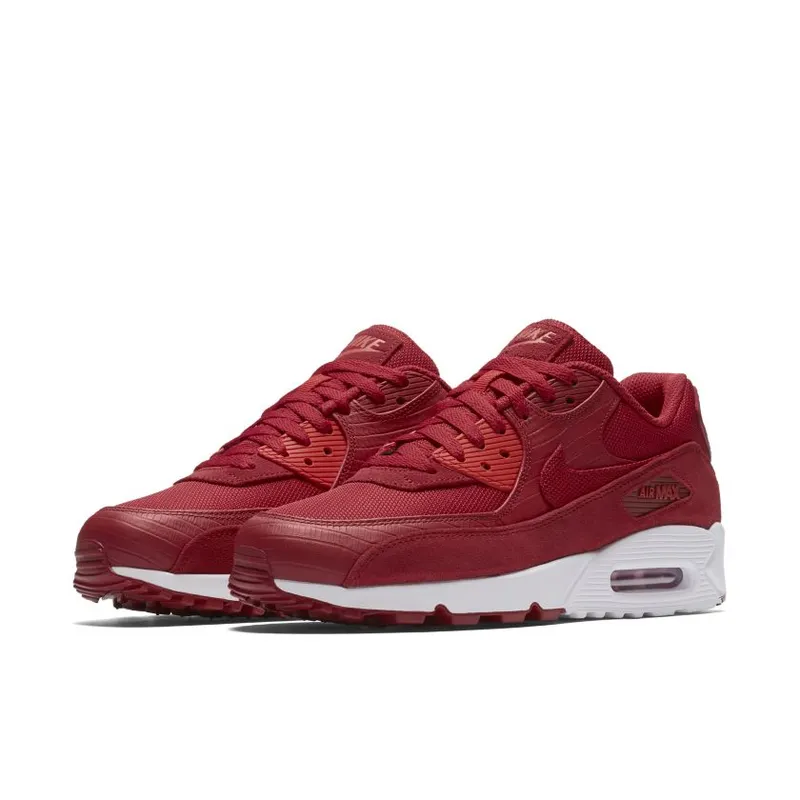 Nike Air Max 90 Premium Gym Red Gym Red/White/Habanero Red (700155-602)