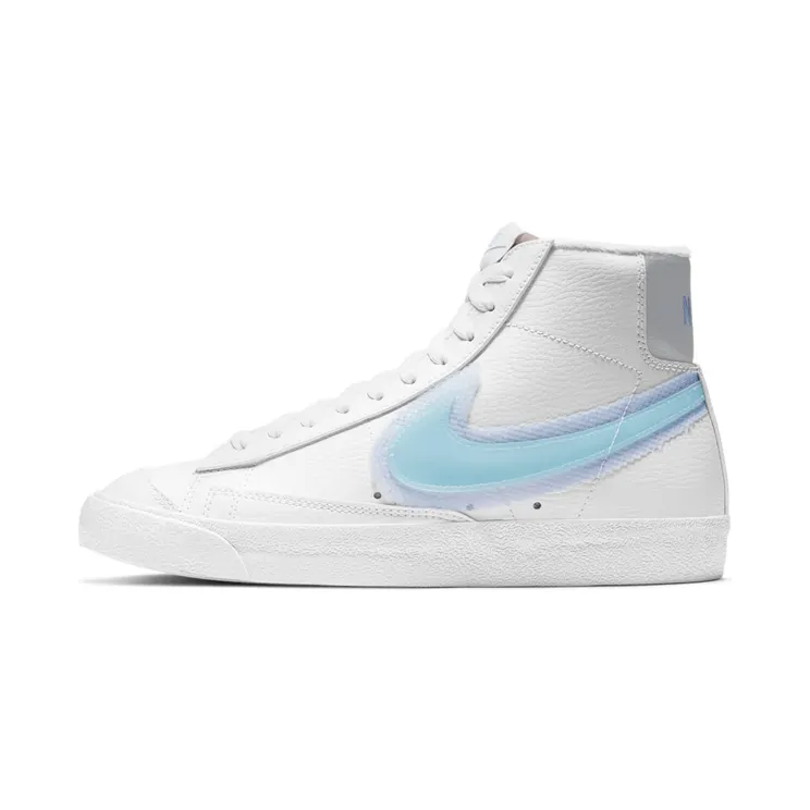 Nike Blazer Mid’77 “White / Metallic Platinum / Psychic Blue / Glacier Blue” (DD0502-102)