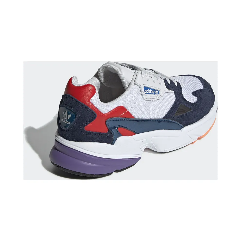 adidas Falcon Crystal White Collegiate Navy (W) Crystal White/Crystal White/Collegiate Navy (CG6246)