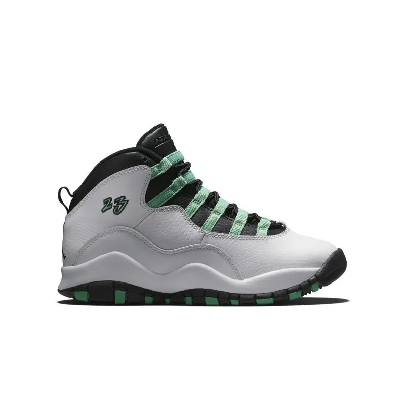 Jordan 10 Retro Verde (GS) White/Verde-Black-Infrared 23 (705180-118)