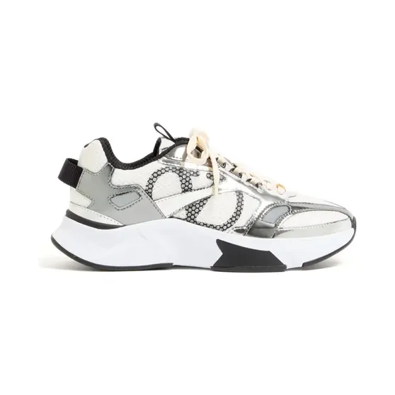 Valentino Garavani Demivee aus Mesh-Material “White” (WS0PU6FDA)