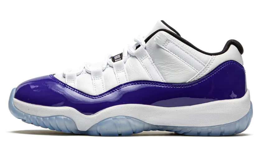 Jordan 11 Retro Low White Concord (W)