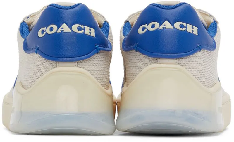 Coach 1941 Off-White & Blue Citysole Court (C9025)