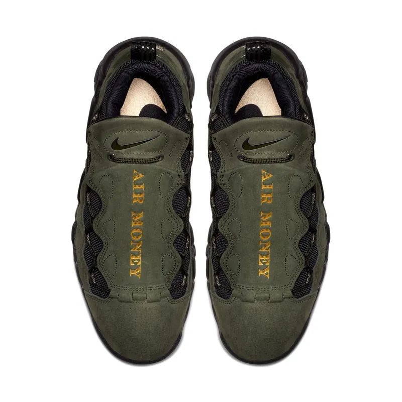 Nike Air More Money Currency Pack (USA) Sequoia/Metallic Gold-Black (AJ7383-300)