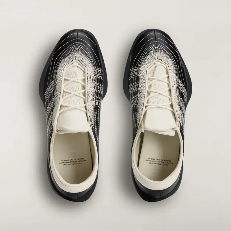 Adidas Y-3 REGU Black / Alumina / Off White (KH9347)